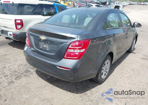 2017 Chevrolet Sonic Ls Auto из США, поврежденный, VIN 1G1JB5SHXH4145039